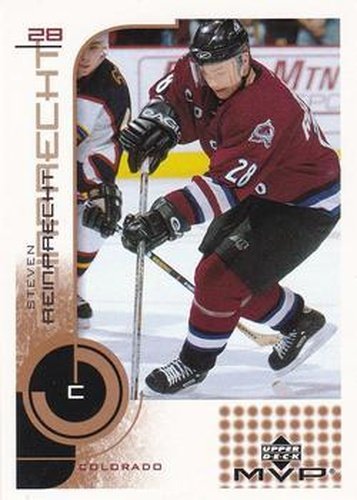 #50 Steven Reinprecht - Colorado Avalanche - 2002-03 Upper Deck MVP Hockey