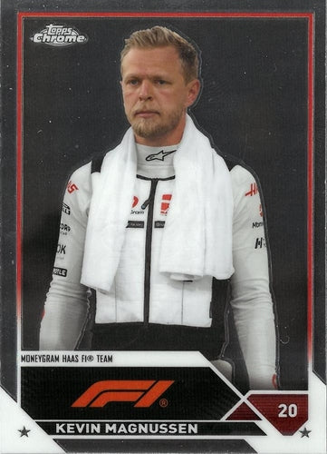 #50 Kevin Magnussen - Haas F1 Team - 2023 Topps Chrome Formula 1 Racing