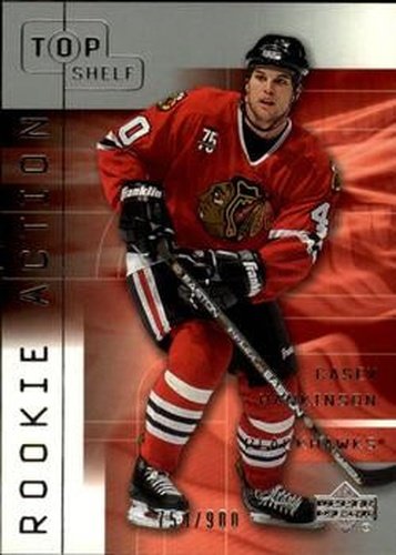#50a Casey Hankinson - Chicago Blackhawks - 2001-02 Upper Deck Top Shelf Hockey