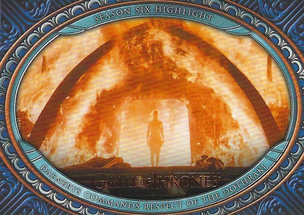 #50 Daenerys Commands Respect of the Dothraki - 2022 Rittenhouse Game of Thrones