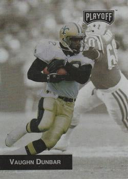 #50 Vaughn Dunbar - New Orleans Saints - 1993 Playoff Football