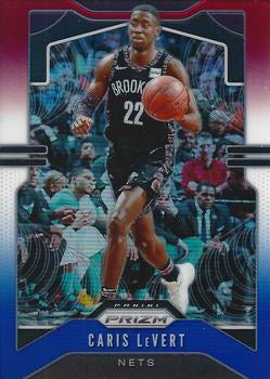 #50 Caris LeVert - Brooklyn Nets - 2019-20 Panini Prizm - Prizms Red White and Blue Basketball