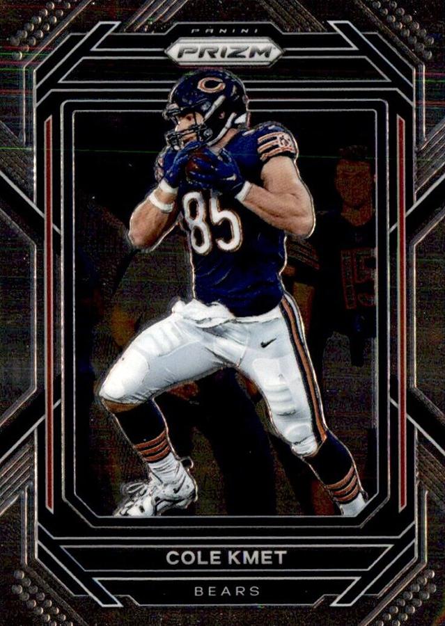 #50 Cole Kmet - Chicago Bears - 2022 Panini Prizm Football