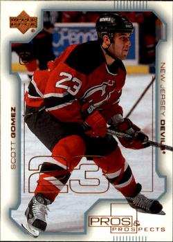 #50 Scott Gomez - New Jersey Devils - 2000-01 Upper Deck Pros & Prospects Hockey