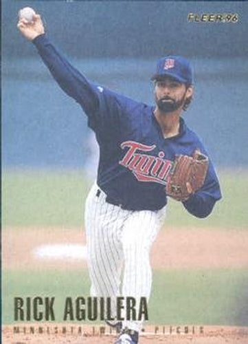 #U50 Rick Aguilera - Minnesota Twins - 1996 Fleer Update Baseball