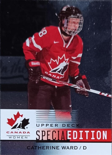 #SE-50 Catherine Ward - Canada - 2014 Upper Deck Team Canada Juniors - Special Edition Hockey