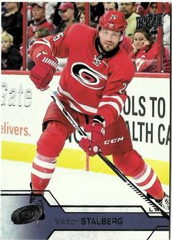 #510 Viktor Stalberg - Carolina Hurricanes - 2016-17 Upper Deck Hockey