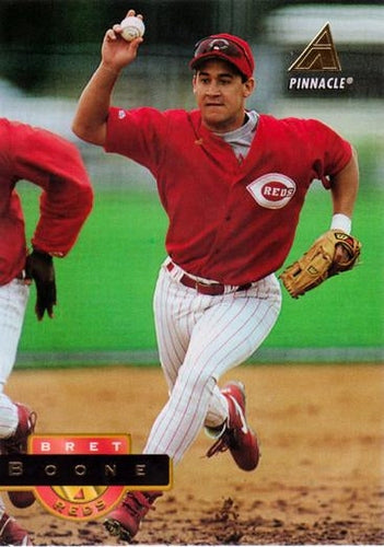 #510 Bret Boone - Cincinnati Reds - 1994 Pinnacle Baseball