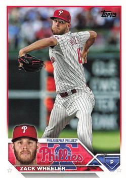 #511 Zack Wheeler - Philadelphia Phillies - 2023 Topps Baseball