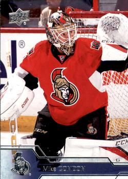 #512 Mike Condon - Ottawa Senators - 2016-17 Upper Deck Hockey
