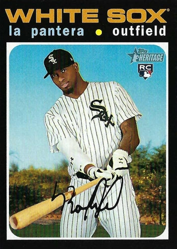 #512e Luis Robert - Chicago White Sox - 2020 Topps Heritage Baseball