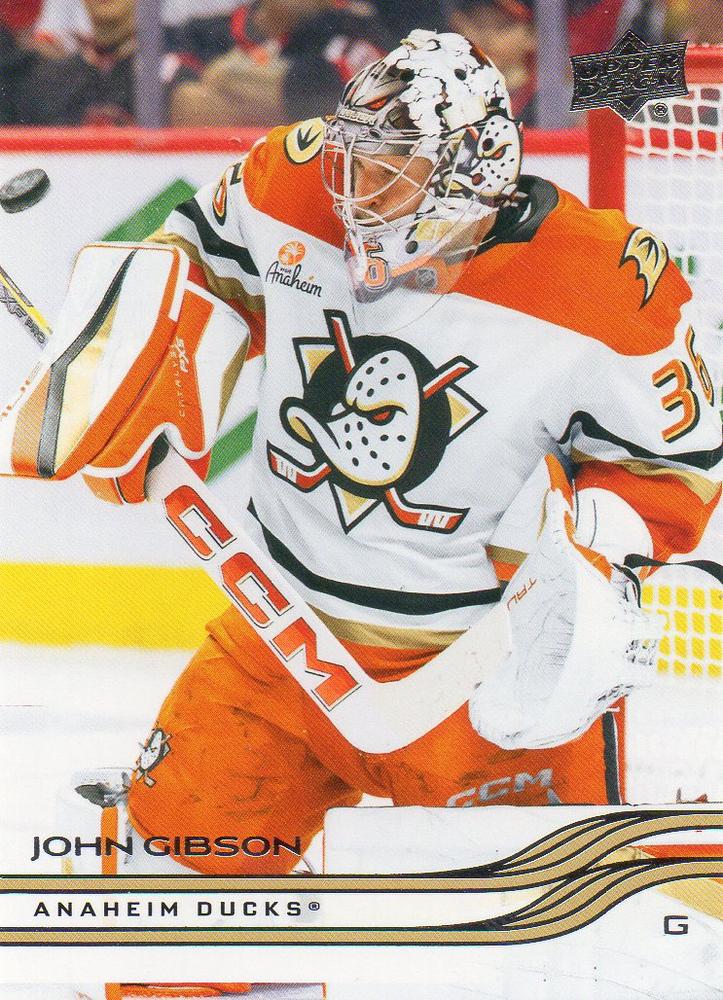 #5 John Gibson - Anaheim Ducks - 2025-26 Upper Deck Hockey