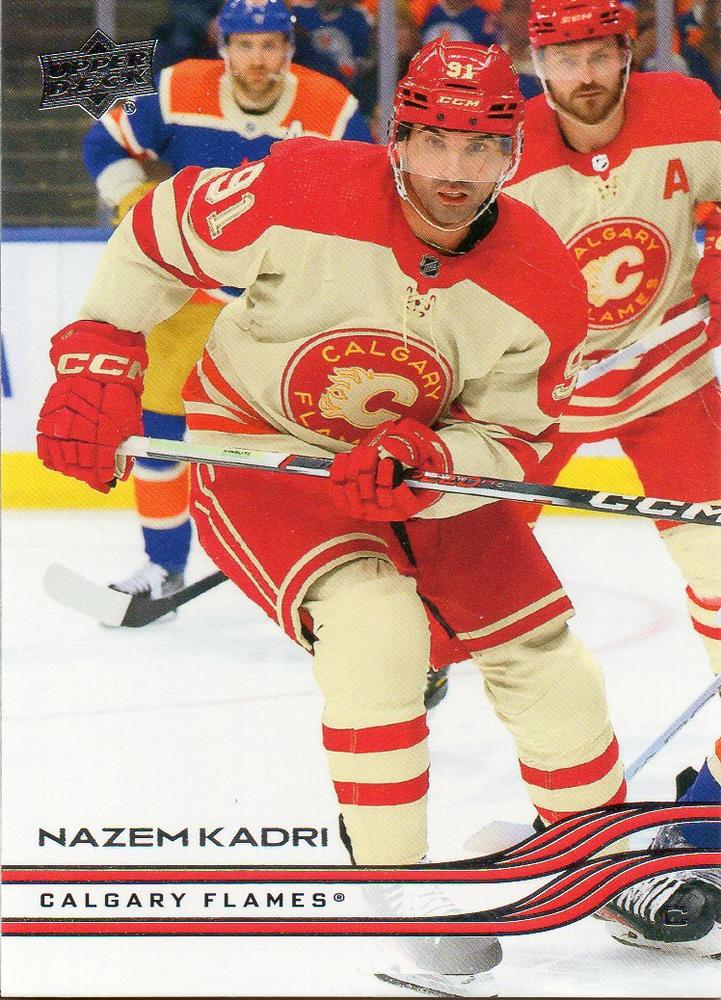 #19 Nazem Kadri - Calgary Flames - 2025-26 Upper Deck Hockey