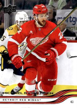 #59 Michael Rasmussen - Detroit Red Wings - 2025-26 Upper Deck Hockey