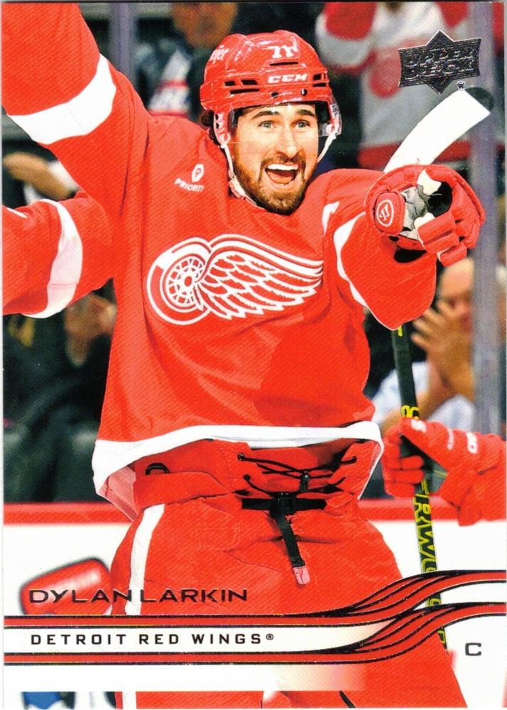 #62 Dylan Larkin - Detroit Red Wings - 2025-26 Upper Deck Hockey