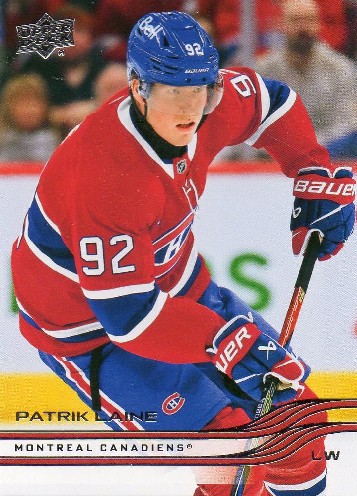 #87 Patrik Laine - Montreal Canadiens - 2025-26 Upper Deck Hockey