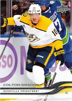 #94 Colton Sissons - Nashville Predators - 2025-26 Upper Deck Hockey
