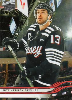 #104 Nico Hischier - New Jersey Devils - 2025-26 Upper Deck Hockey