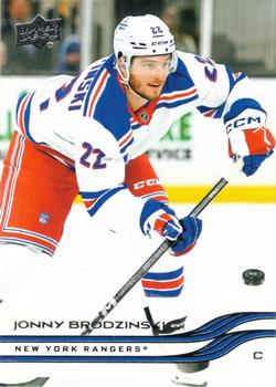 #114 Jonny Brodzinski - New York Rangers - 2025-26 Upper Deck Hockey