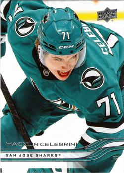 #136 Macklin Celebrini - San Jose Sharks - 2025-26 Upper Deck Hockey