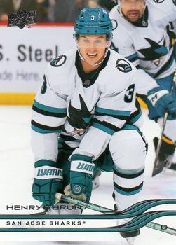 #139 Henry Thrun - San Jose Sharks - 2025-26 Upper Deck Hockey