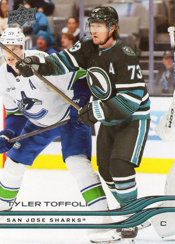 #140 Tyler Toffoli - San Jose Sharks - 2025-26 Upper Deck Hockey
