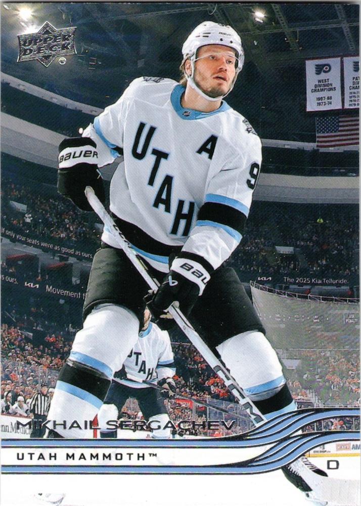 #171 Mikhail Sergachev - Utah Mammoth - 2025-26 Upper Deck Hockey