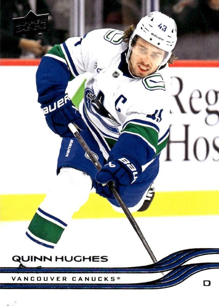 #177 Quinn Hughes - Vancouver Canucks - 2025-26 Upper Deck Hockey