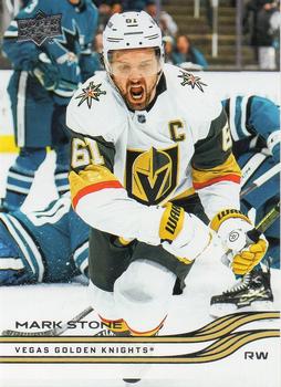#186 Mark Stone - Vegas Golden Knights - 2025-26 Upper Deck Hockey
