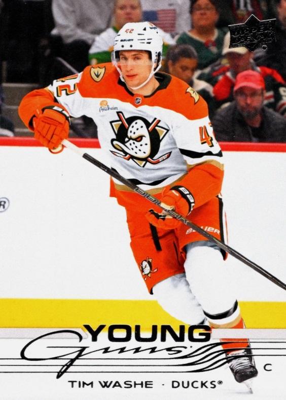 #206 Tim Washe - Anaheim Ducks - 2025-26 Upper Deck Hockey