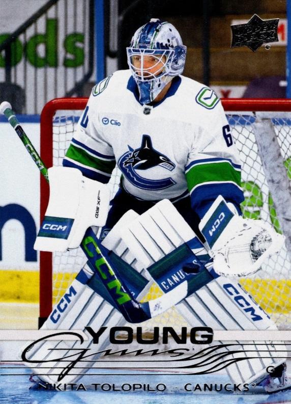 #221 Nikita Tolopilo - Vancouver Canucks - 2025-26 Upper Deck Hockey