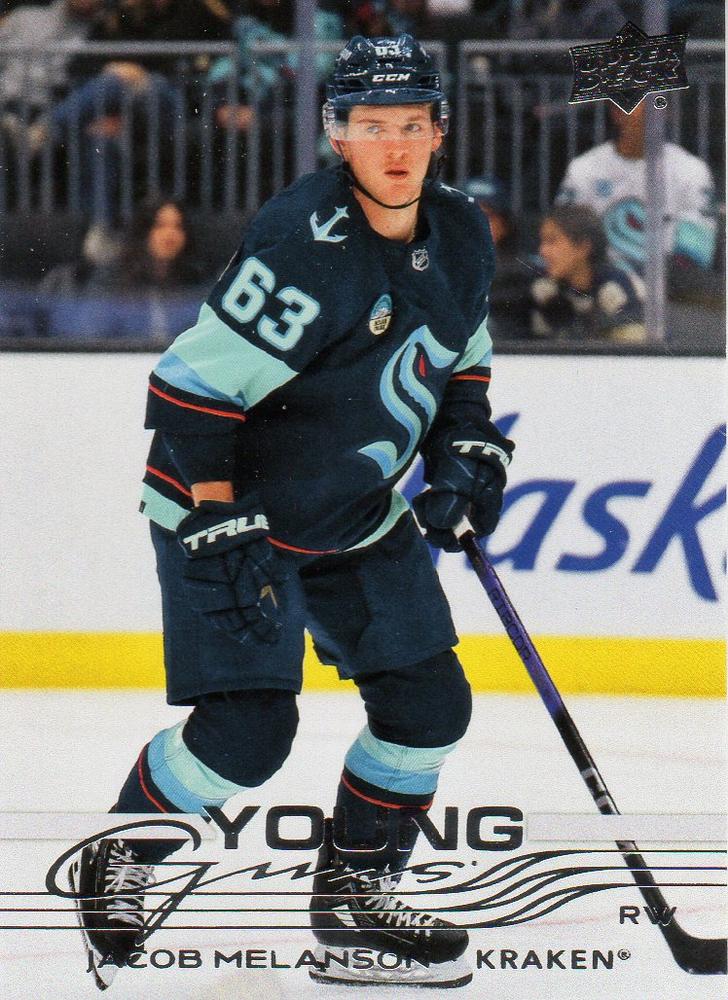 #230 Jacob Melanson - Seattle Kraken - 2025-26 Upper Deck Hockey