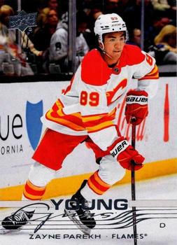 #236 Zayne Parekh - Calgary Flames - 2025-26 Upper Deck Hockey
