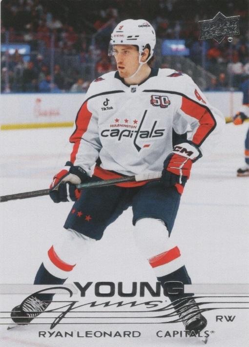 #238 Ryan Leonard - Washington Capitals - 2025-26 Upper Deck Hockey