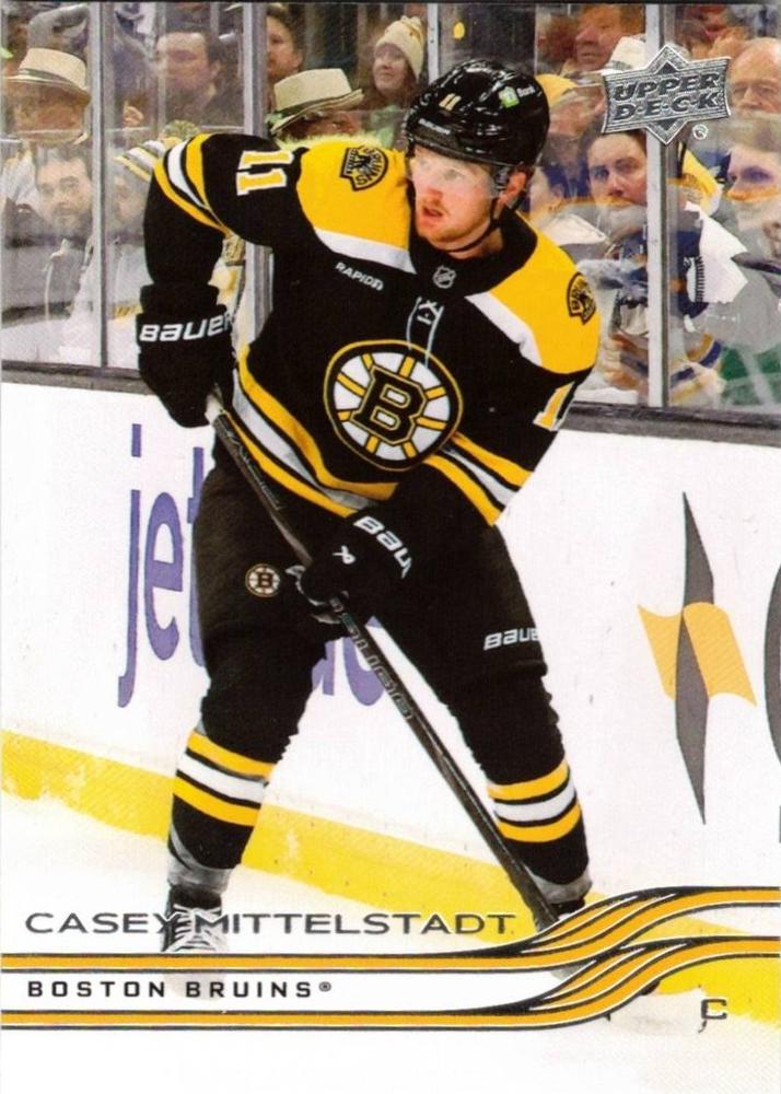 #261 Casey Mittelstadt - Boston Bruins - 2025-26 Upper Deck Hockey
