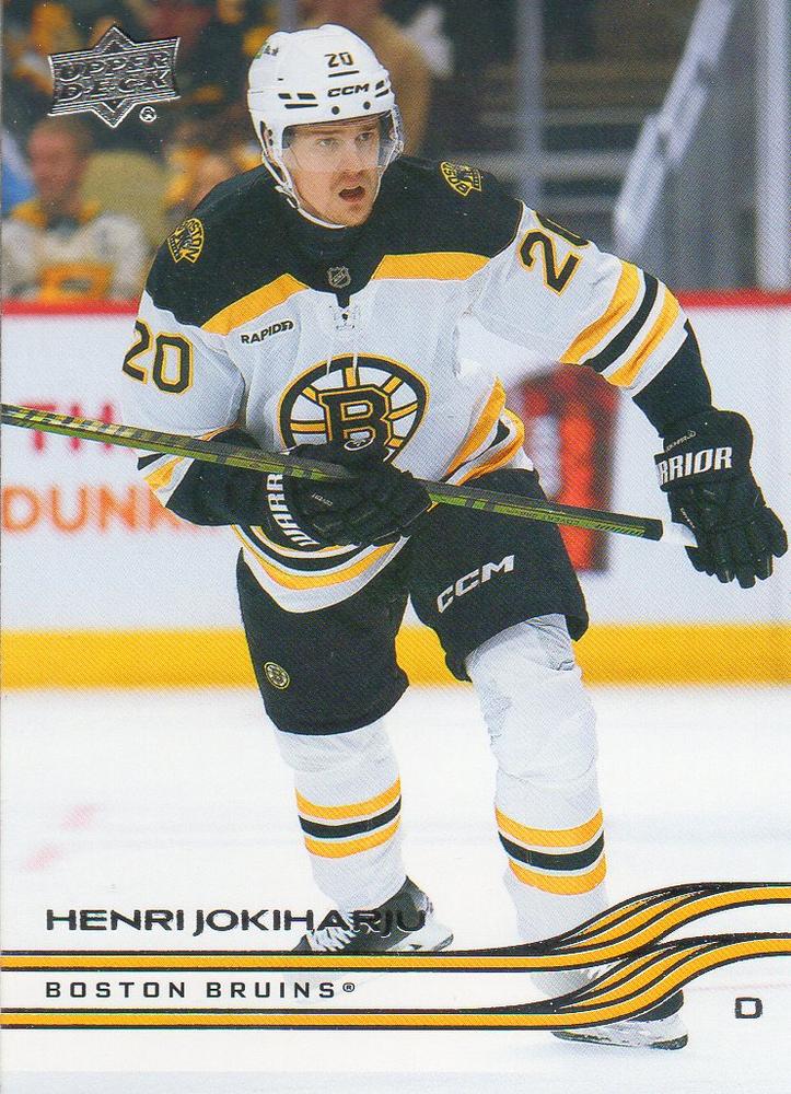 #262 Henri Jokiharju - Boston Bruins - 2025-26 Upper Deck Hockey