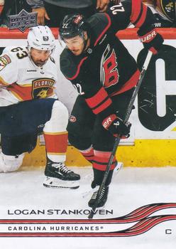 #280 Logan Stankoven - Carolina Hurricanes - 2025-26 Upper Deck Hockey