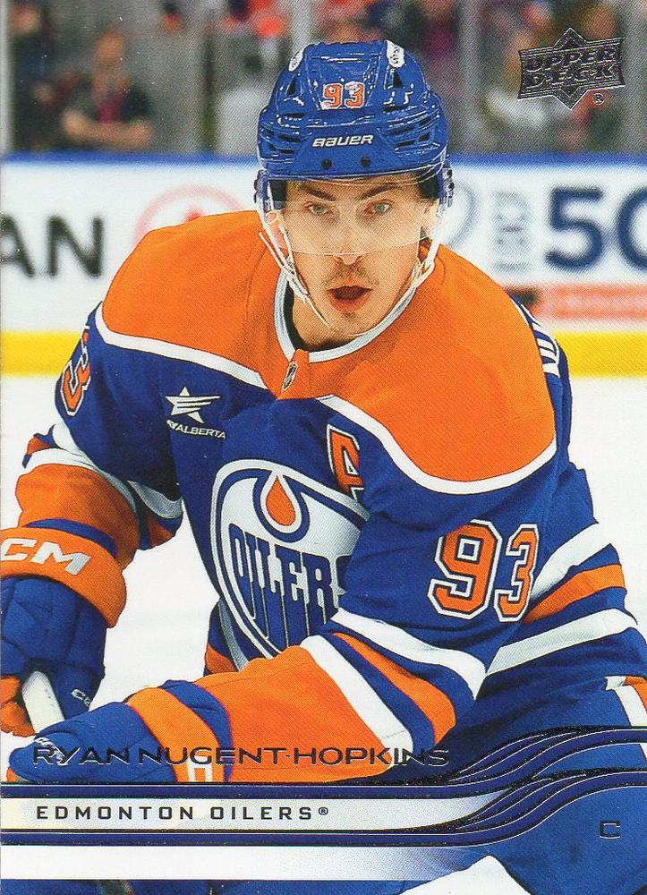 #313 Ryan Nugent-Hopkins - Edmonton Oilers - 2025-26 Upper Deck Hockey