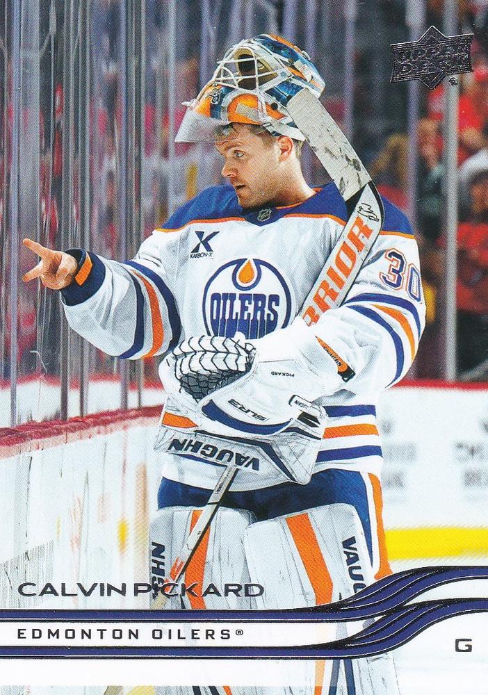 #317 Calvin Pickard - Edmonton Oilers - 2025-26 Upper Deck Hockey