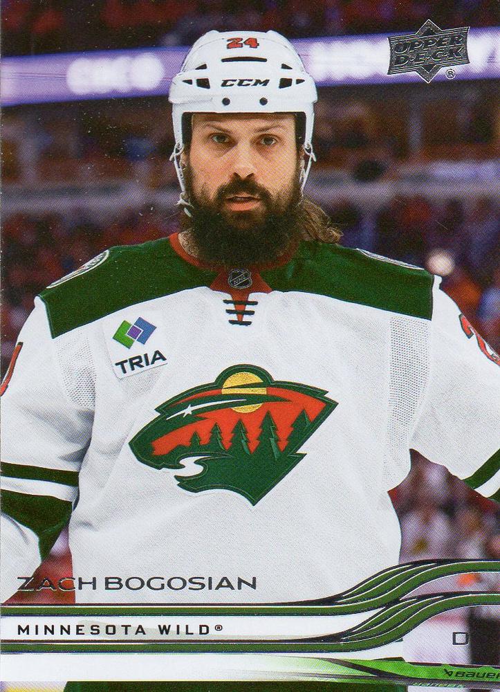 #335 Zach Bogosian - Minnesota Wild - 2025-26 Upper Deck Hockey