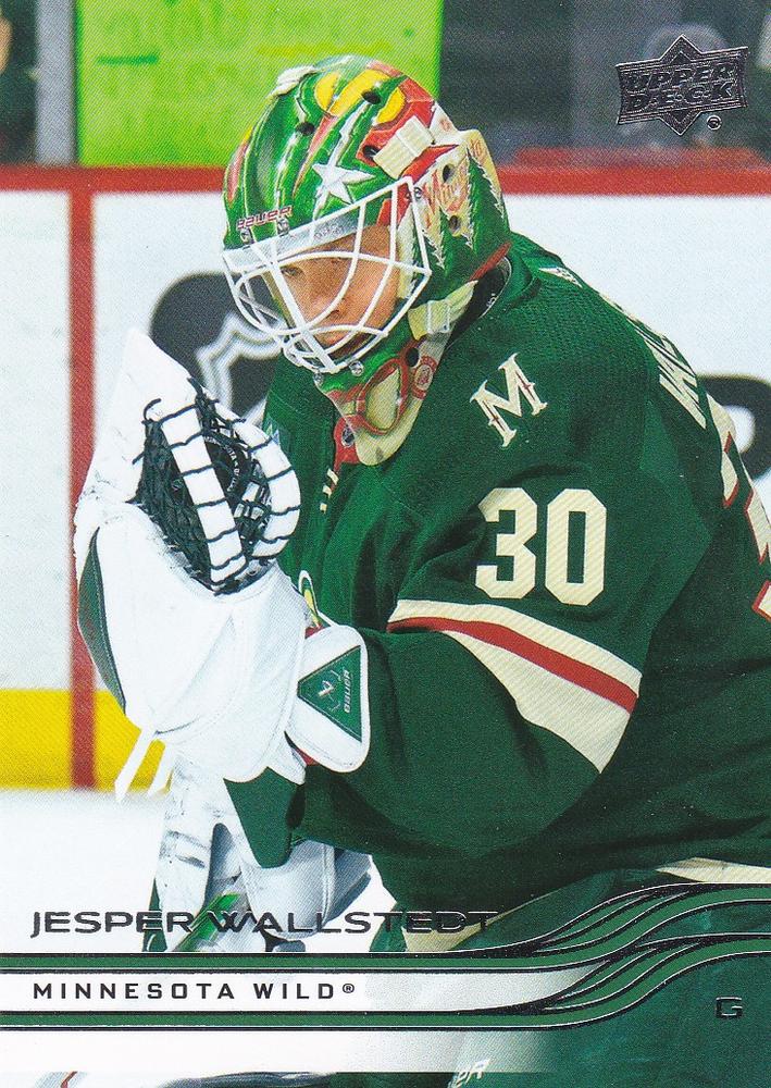 #337 Jesper Wallstedt - Minnesota Wild - 2025-26 Upper Deck Hockey