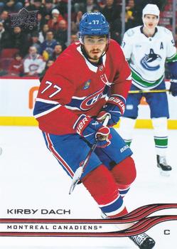#341 Kirby Dach - Montreal Canadiens - 2025-26 Upper Deck Hockey