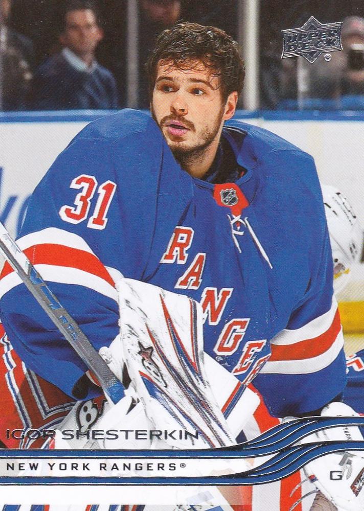 #365 Igor Shesterkin - New York Rangers - 2025-26 Upper Deck Hockey