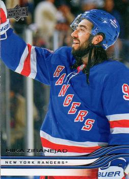 #368 Mika Zibanejad - New York Rangers - 2025-26 Upper Deck Hockey