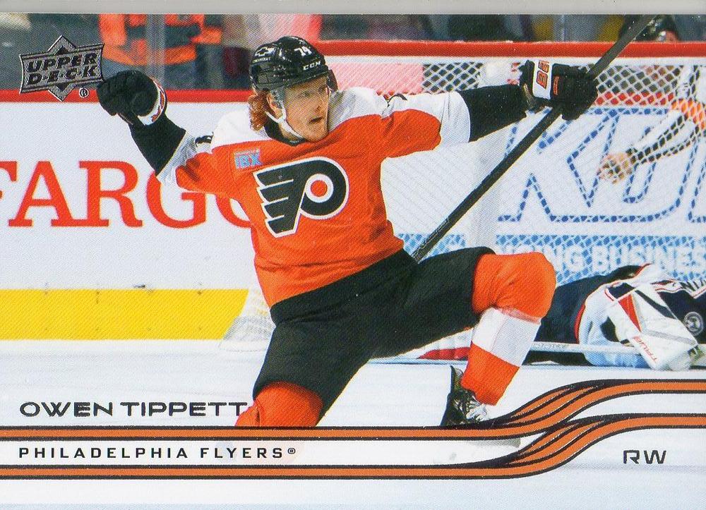 #382 Owen Tippett - Philadelphia Flyers - 2025-26 Upper Deck Hockey
