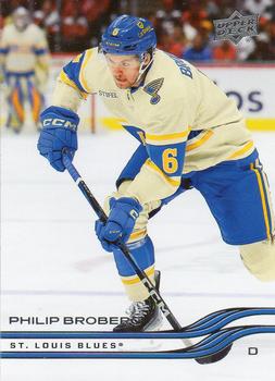 #405 Philip Broberg - St. Louis Blues - 2025-26 Upper Deck Hockey