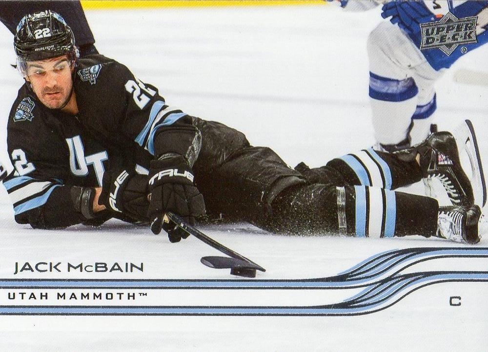 #421 Jack McBain - Utah Mammoth - 2025-26 Upper Deck Hockey