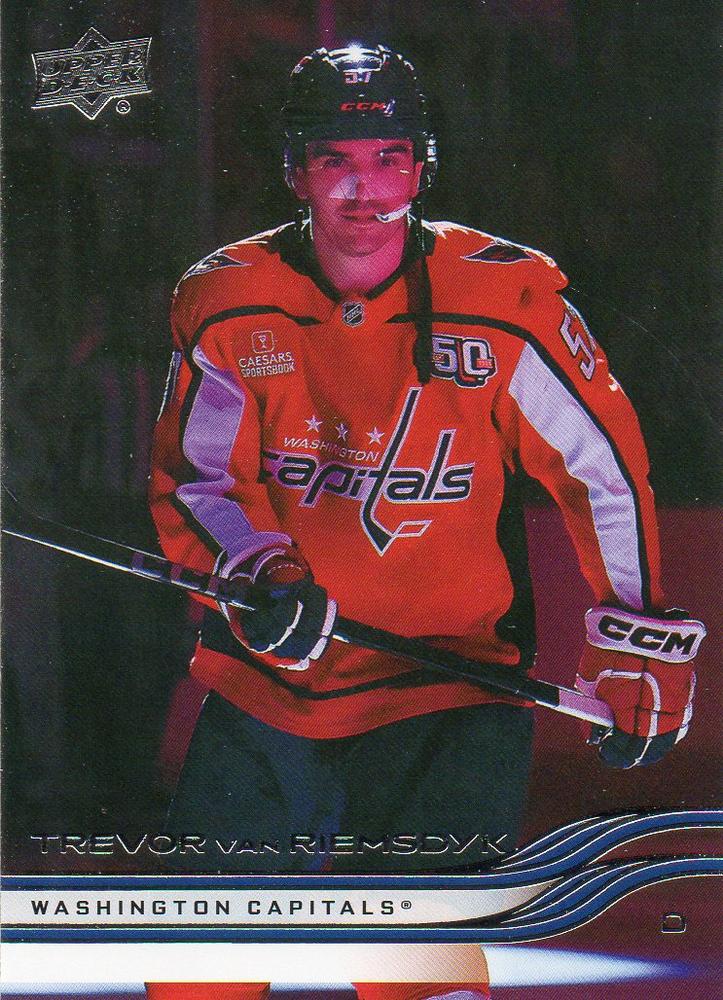 #438 Trevor van Riemsdyk - Washington Capitals - 2025-26 Upper Deck Hockey