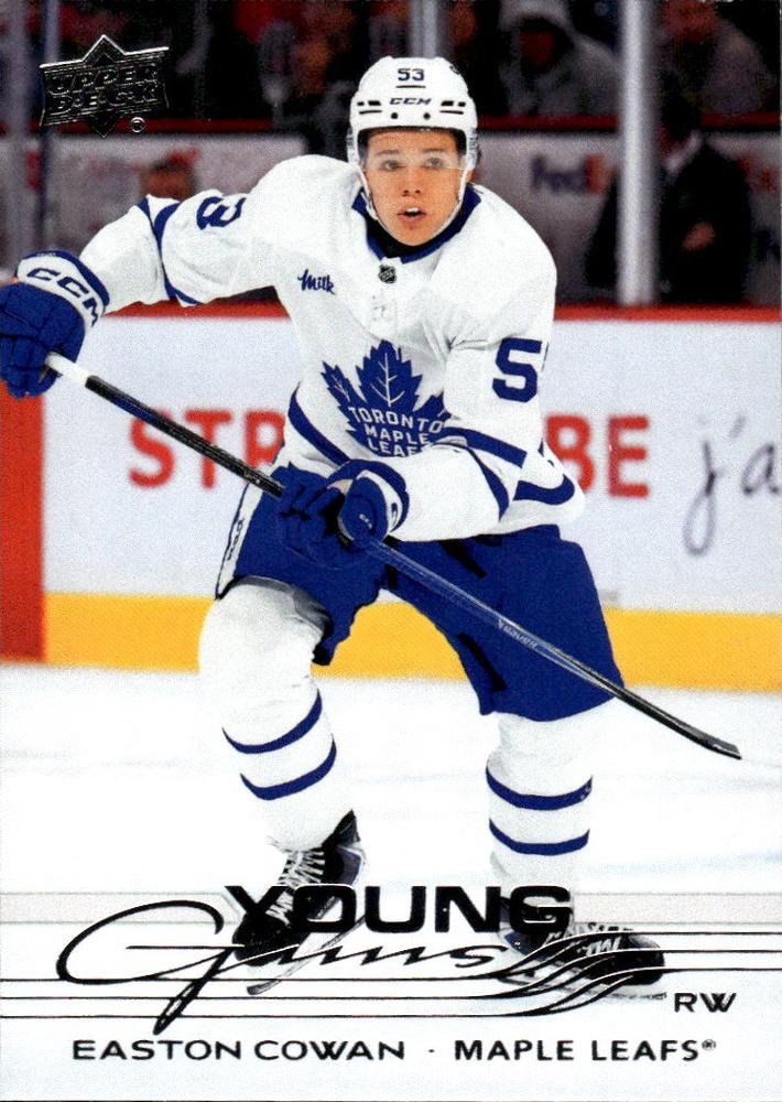 #462 Easton Cowan - Toronto Maple Leafs - 2025-26 Upper Deck Hockey