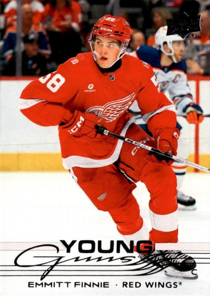 #494 Emmitt Finnie - Detroit Red Wings - 2025-26 Upper Deck Hockey
